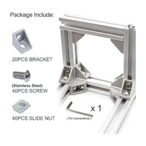Serie 2020 de aluminio de extrusión perfil conjunto 20_2