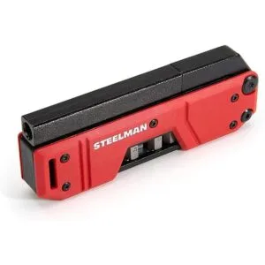 Steelman Destornillador de bolsillo magnético plegable 10