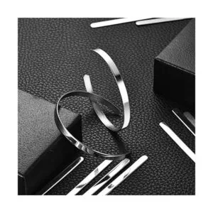 18 piezas pulsera en blanco ajustable brazalete brazalete