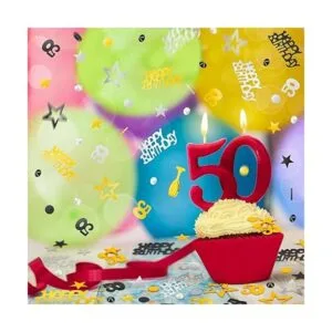 Confeti de 50 cumpleaños número 50 confeti de 50_4