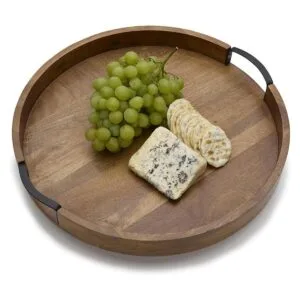 Gourmet Basics by Mikasa Lazy Susan Serving Tray 18Inch_2