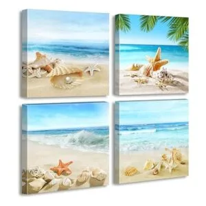 JiazuGo Lienzo decorativo para pared diseño de flores_1