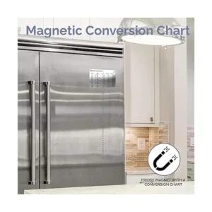 CuttleLab Juego de 22 tazas y cucharas medidoras de acero