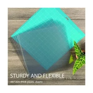 Samsill Paquete de 50 hojas de plástico transparente de 12_5