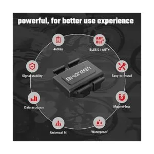 Sensor de velocidad y cadencia SHANREN Bluetooth ANT_2