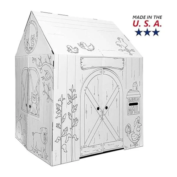 Easy Playhouse Granero Arte y manualidades para niños_6