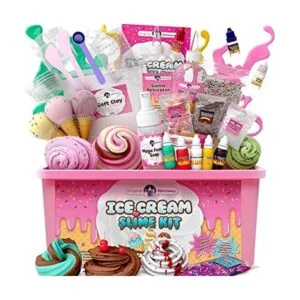 Original Stationery Kit de slime esponjoso para niñas todo_1
