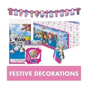 Pink Skye Paw Patrol Suministros y decoraciones para_4