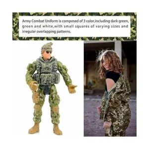 Figuras de acción de los hombres del ejército conjunto de_3