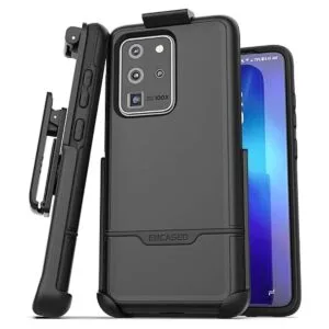 Encased Funda protectora para Galaxy S20 Ultra con clip_1