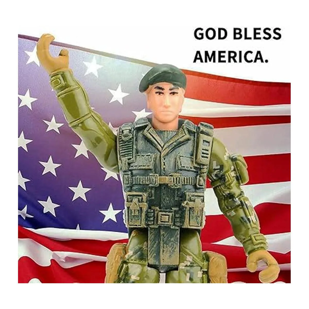 Figuras de acción de los hombres del ejército conjunto de_6