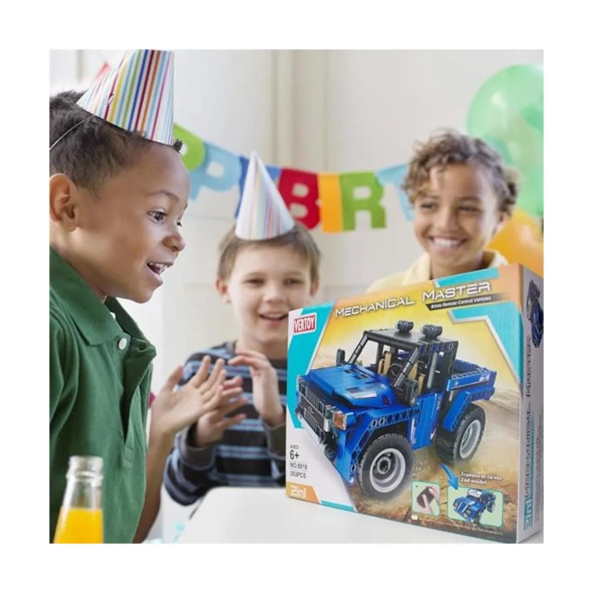 Kits de construcción con control remoto juguetes STEM_3