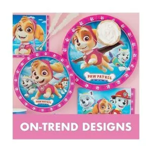 Pink Skye Paw Patrol Suministros y decoraciones para_2