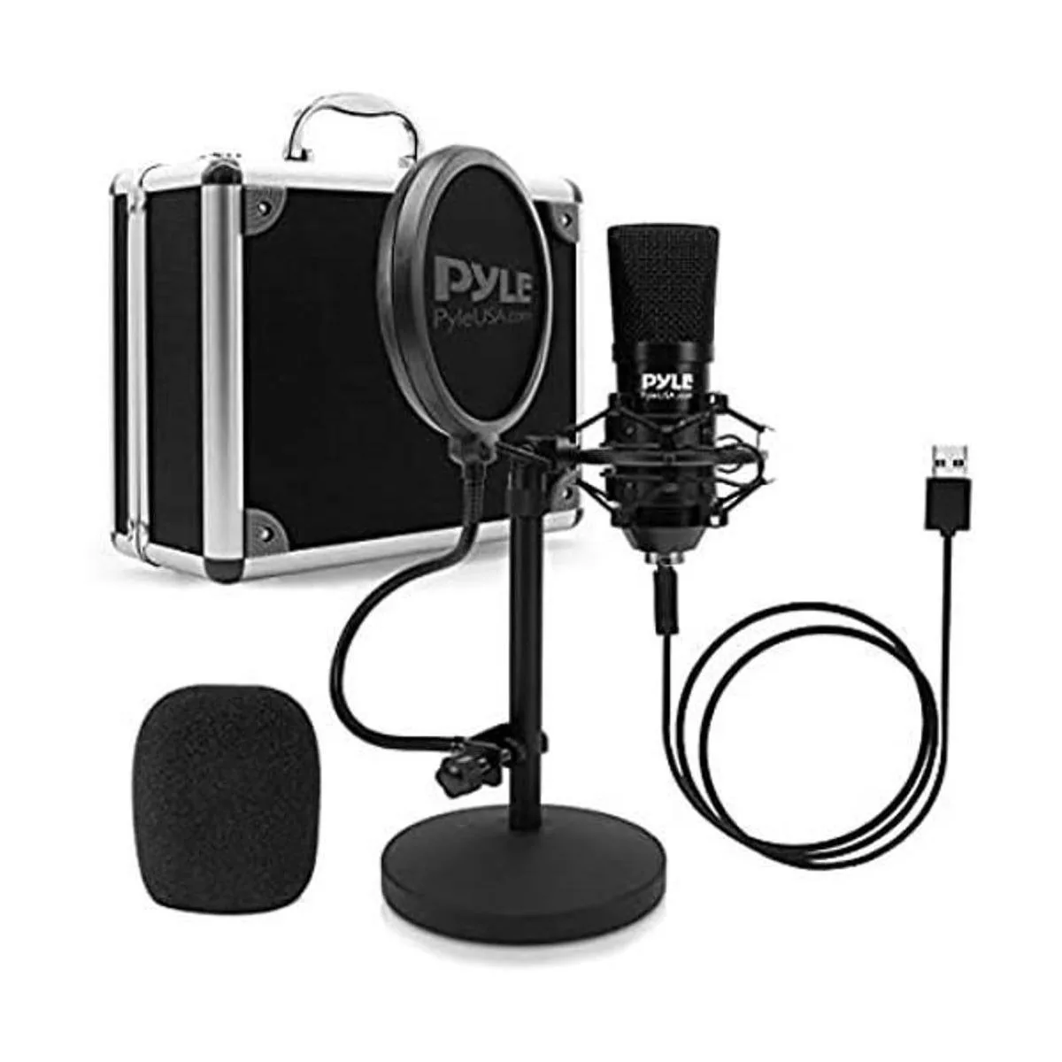 Kit de grabación de podcast de micrófono USB micrófono_1