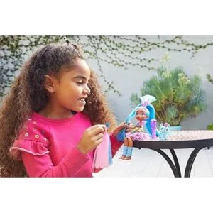 Mattel Cave Club Tella Doll 10 pulgadas pelo azul_2