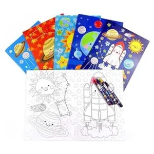 TINYMILLS Libro para colorear del espacio exterior para_2