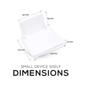 Brainwavz Estante de montaje en pared sin taladros para_5