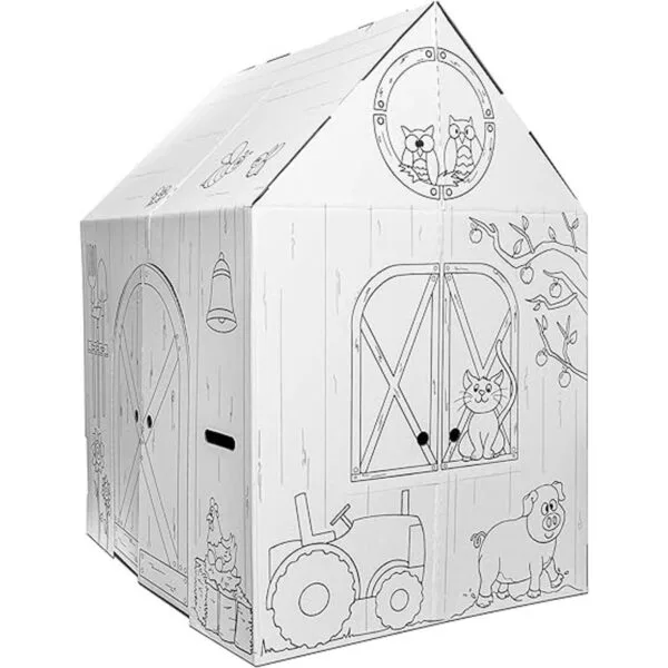 Easy Playhouse Granero Arte y manualidades para niños_3