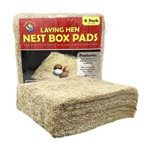Cackle Hatchery Placing Hen Nest Box Pads 13 x 13