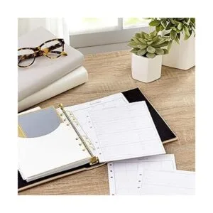 Hallmark Libreta de direcciones rellenable crema_2