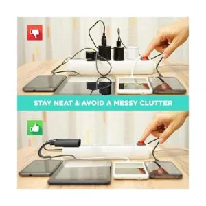 Cargador iHome AC Pro 5.4 amperios 4 puertos USB para_2