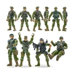 Figuras de acción de los hombres del ejército conjunto de_4