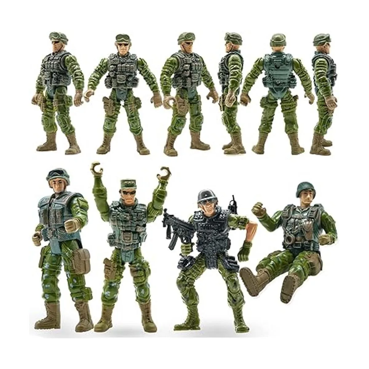 Figuras de acción de los hombres del ejército conjunto de_4