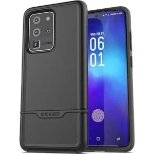 Encased Funda protectora para Galaxy S20 Ultra con clip_3