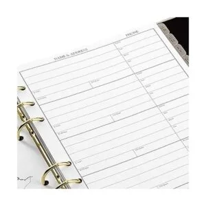 Hallmark Libreta de direcciones rellenable crema_4