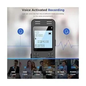 Grabadora de voz digital de 32 GB para conferencias_4