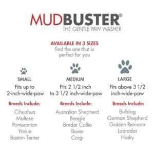 Dexas MudBuster Limpiador de patas de perro portátil_4