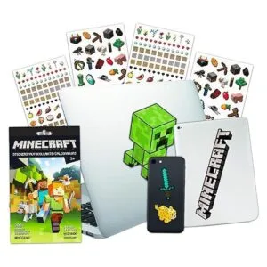 Minecraft Pegatinas para portátiles 10 unidades tamaño_1