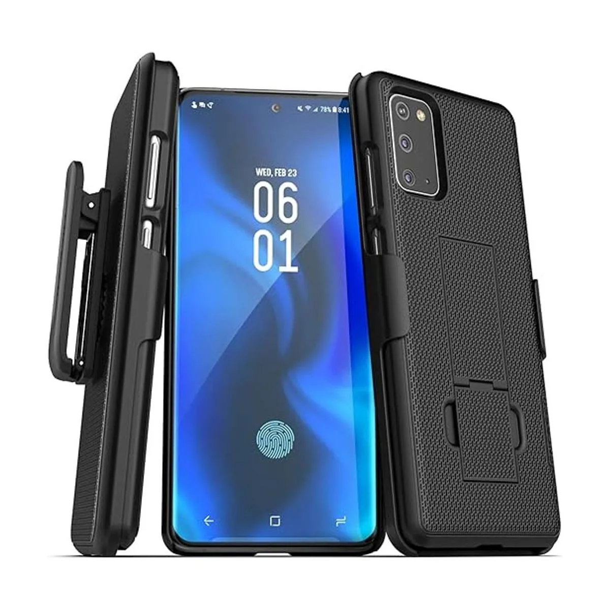 Encased Funda para Galaxy S20 con clip para cinturón_1