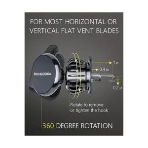 Mongoora Soporte para teléfono de auto Air Vent Soporte_4