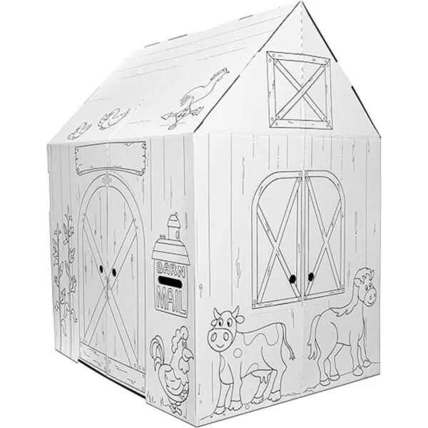 Easy Playhouse Granero Arte y manualidades para niños_4