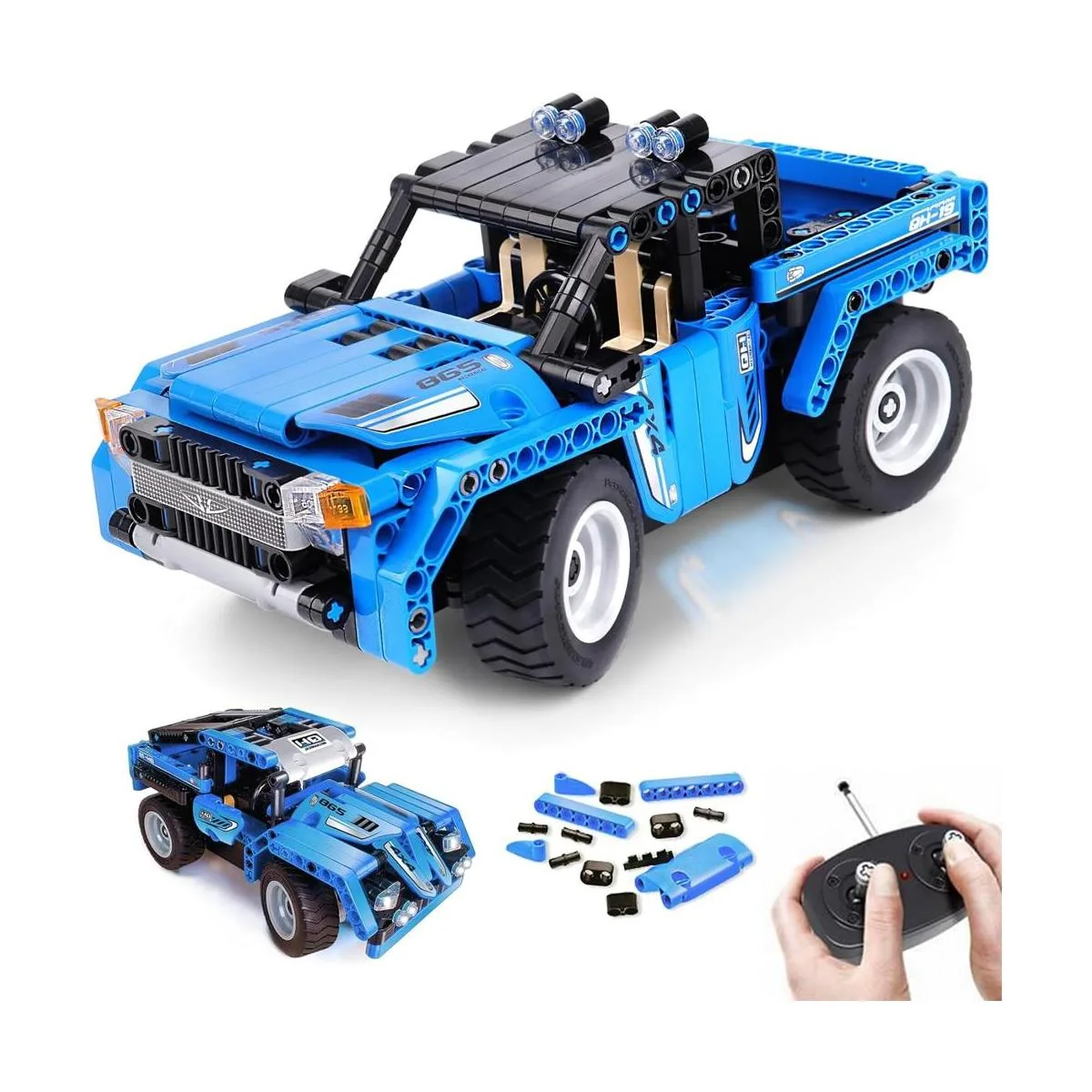 Kits de construcción con control remoto juguetes STEM_1