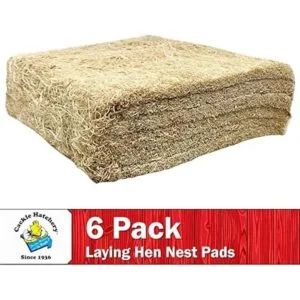Cackle Hatchery Placing Hen Nest Box Pads 13 x 13