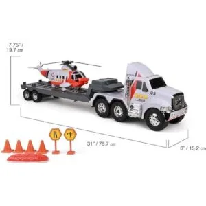 Mighty Fleet Titans Camión de basura FFP verde_2