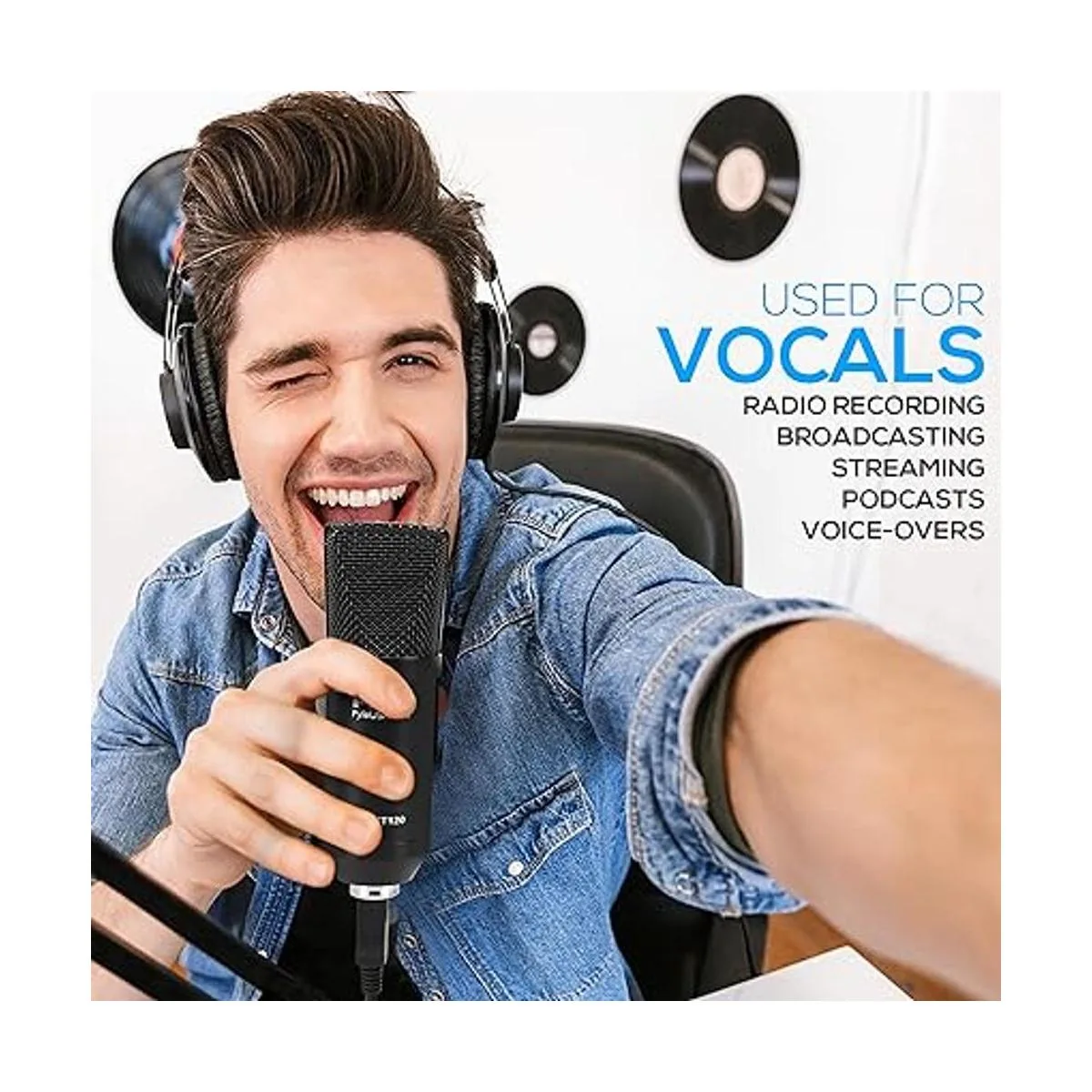 Kit de grabación de podcast de micrófono USB micrófono_4