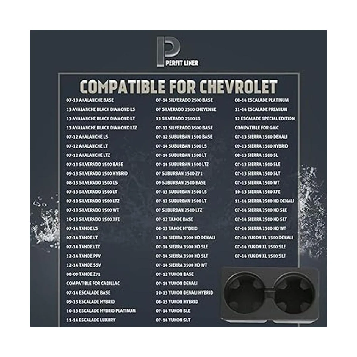 Perfit Liner Soporte de repuesto para consola de piso_5