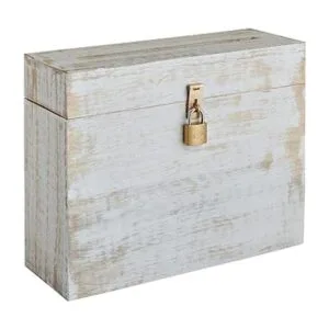 Eximious India Caja para tarjetas de boda con ranura para_1