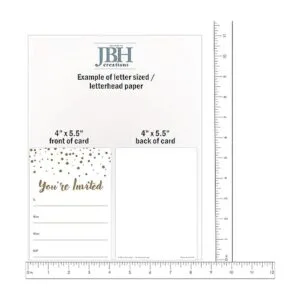 Brillantes invitaciones de fiesta con lunares dorados_5