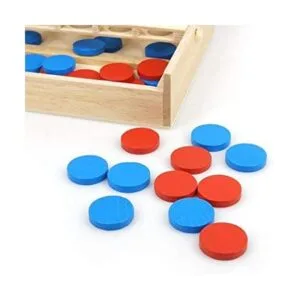 Juego de mesa de madera 4 en una fila plegable con 4_2