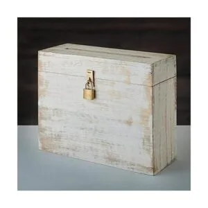 Eximious India Caja para tarjetas de boda con ranura para_4