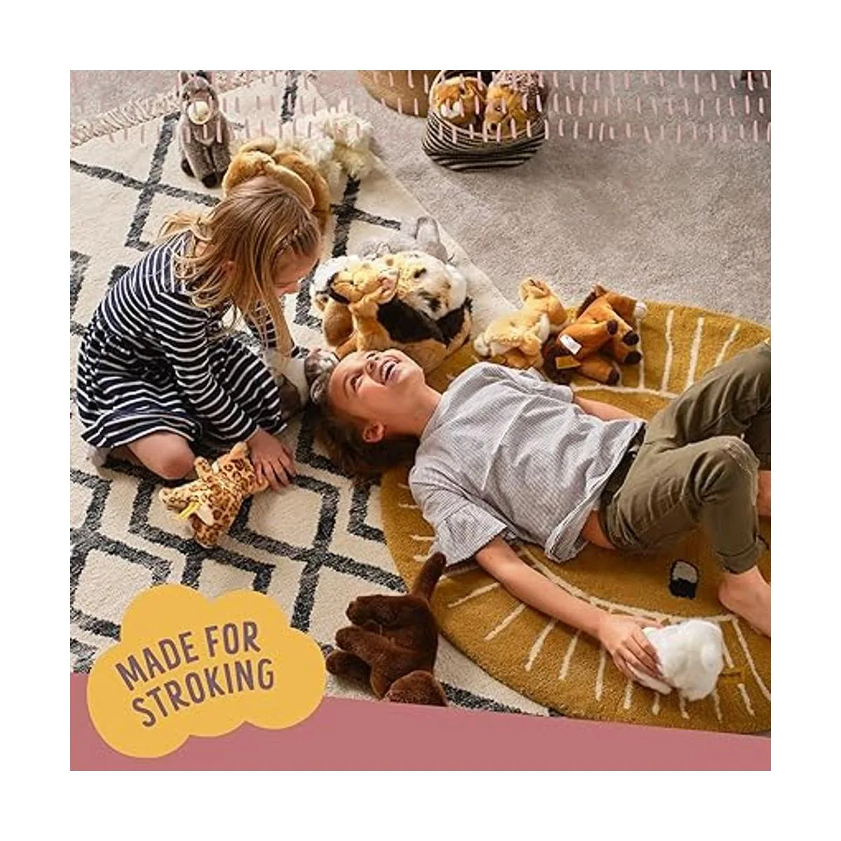 Living Nature Conejo holandés marrón con orejas de Lop_3