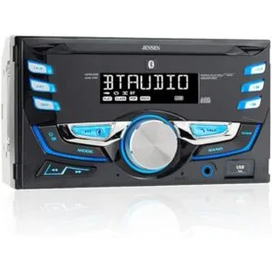 JENSEN MPR420 Receptor estéreo de auto doble DIN de 7_2
