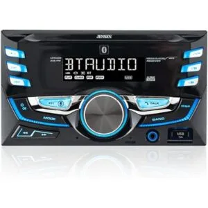 JENSEN MPR420 Receptor estéreo de auto doble DIN de 7_1