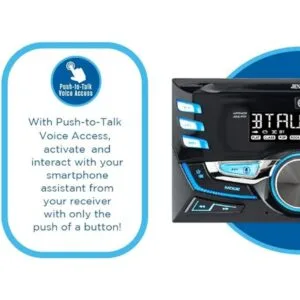 JENSEN MPR420 Receptor estéreo de auto doble DIN de 7_4