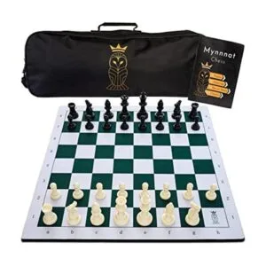 Mynnat Professionals Juego de ajedrez grueso para torneos_1