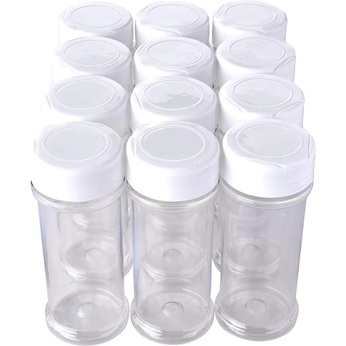 Paquete de 12 botellas de especias de plástico_3